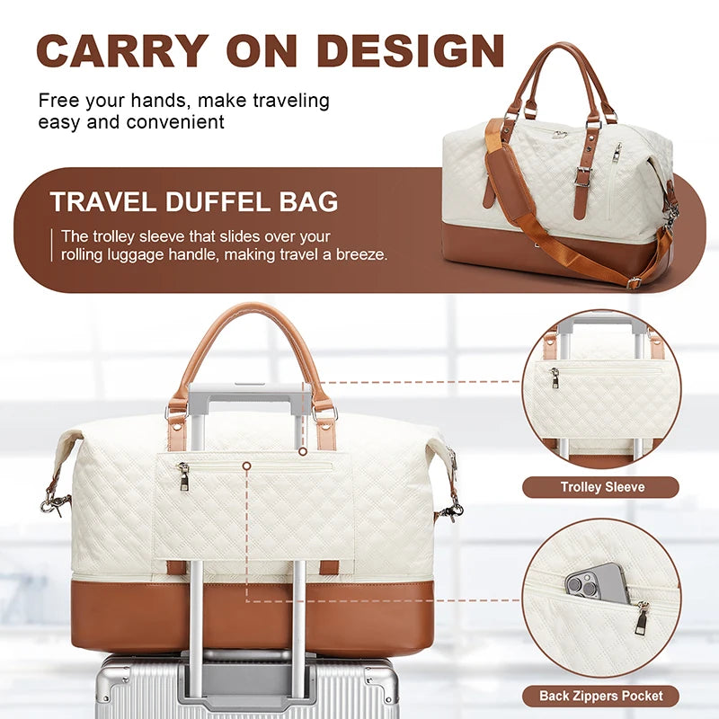 Large Weekender Travel Bag