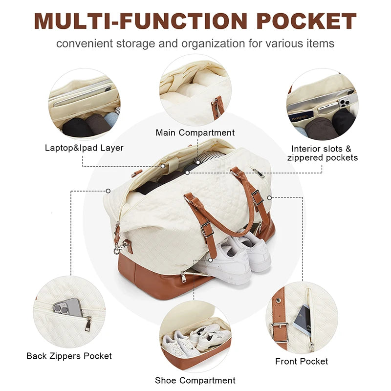 Large Weekender Travel Bag