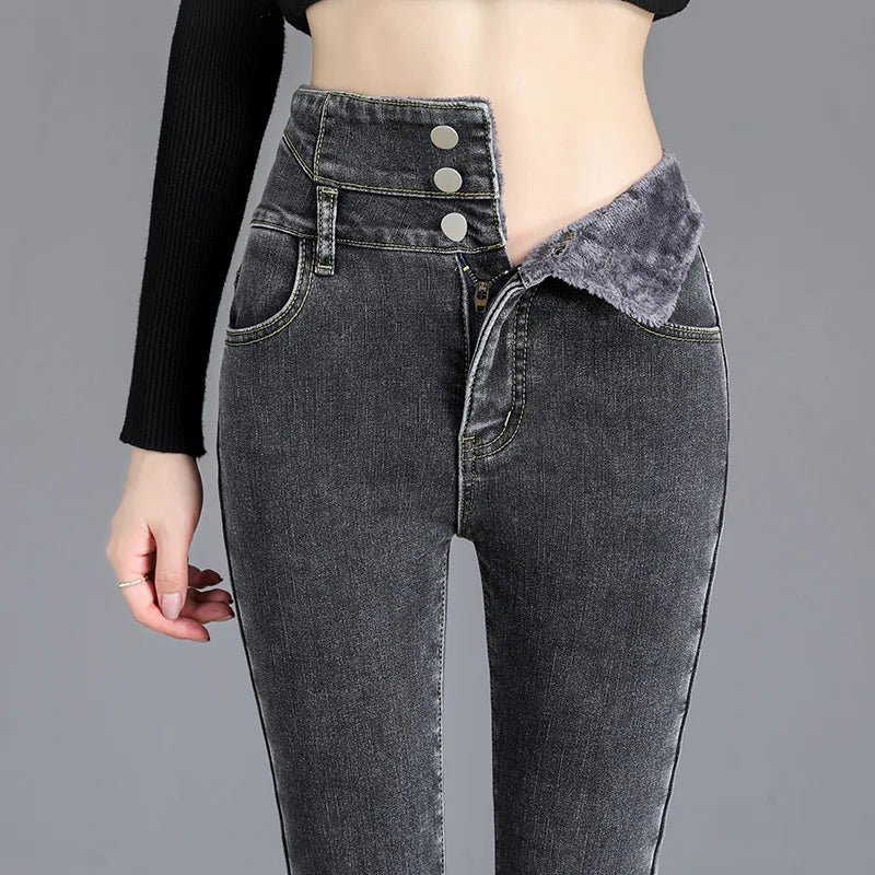 Women’s Thermal Winter Jeans