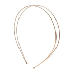 Alloy Double Ring Hair Bands