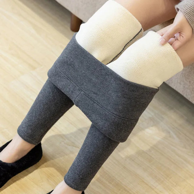 Women’s Fleece-Lined High-Waist Winter Leggings