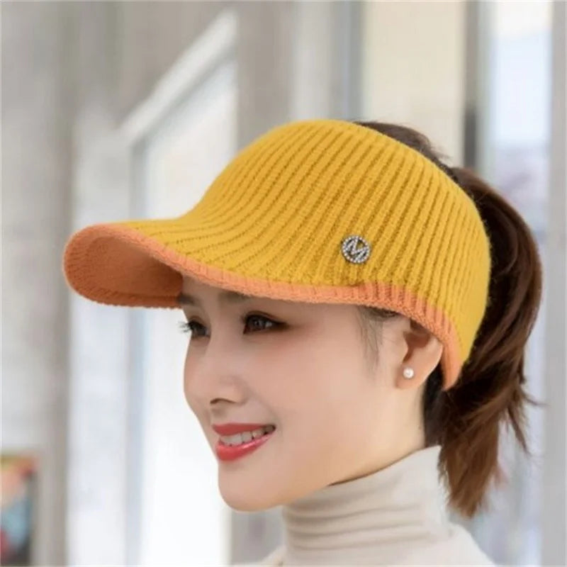 Women’s Sports Visor Hat – Autumn & Winter