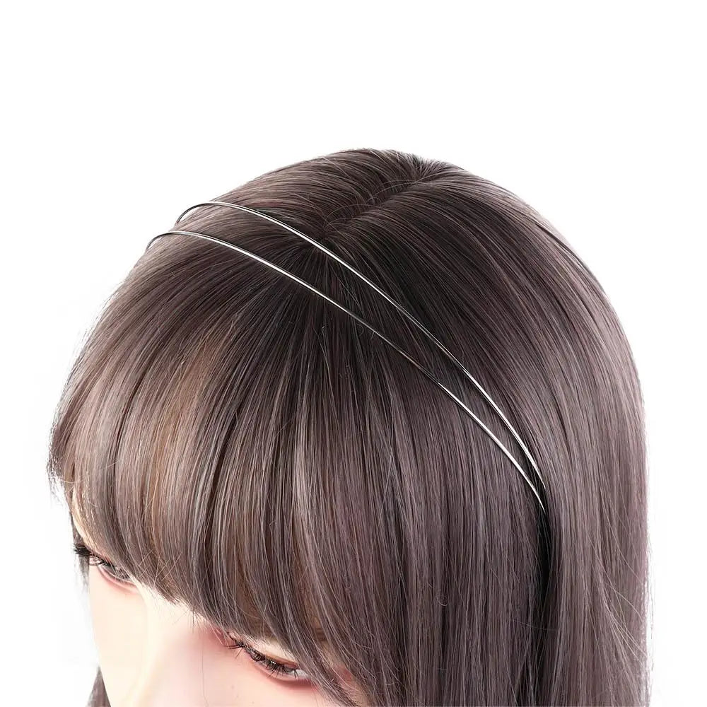 Alloy Double Ring Hair Bands