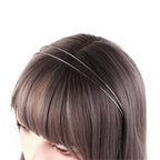 Alloy Double Ring Hair Bands