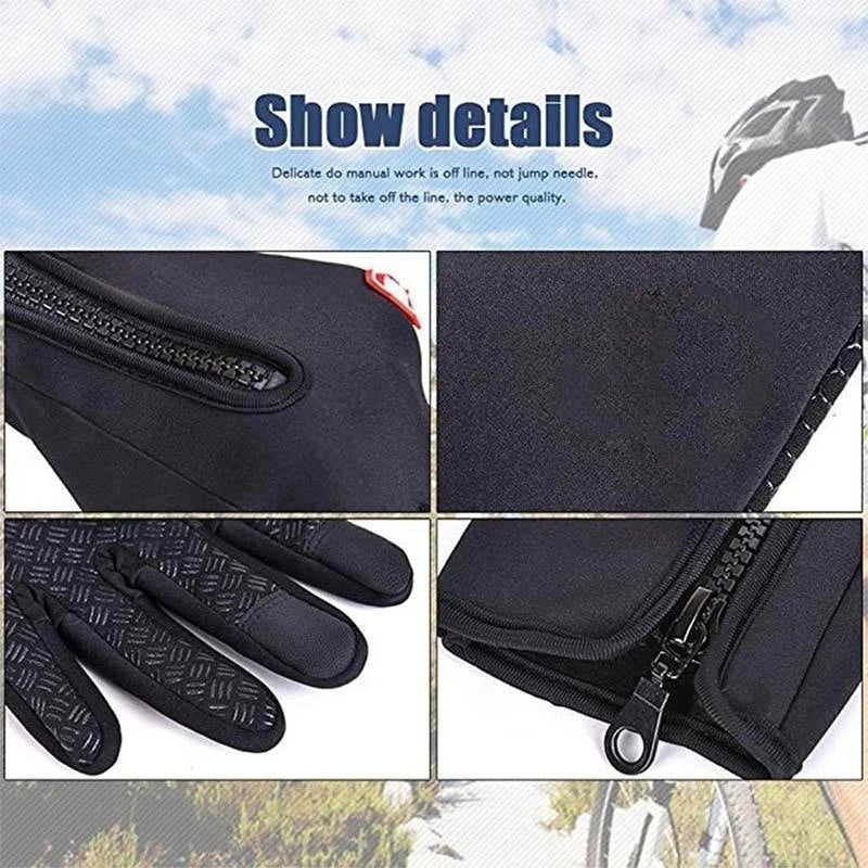 Waterproof Touchscreen Winter Gloves
