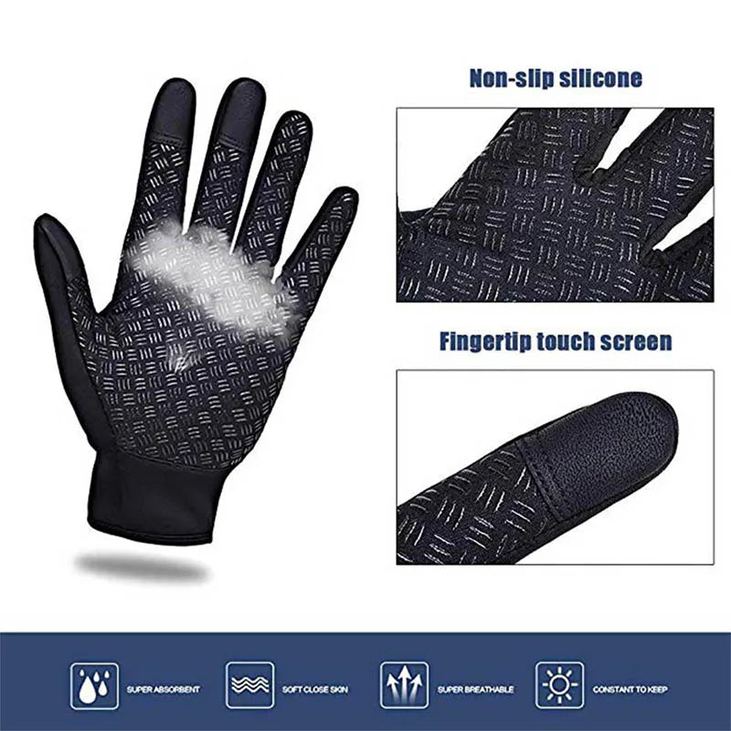 Waterproof Touchscreen Winter Gloves