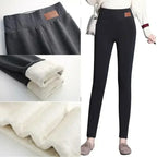 Women’s Fleece-Lined High Waist Winter Leggings