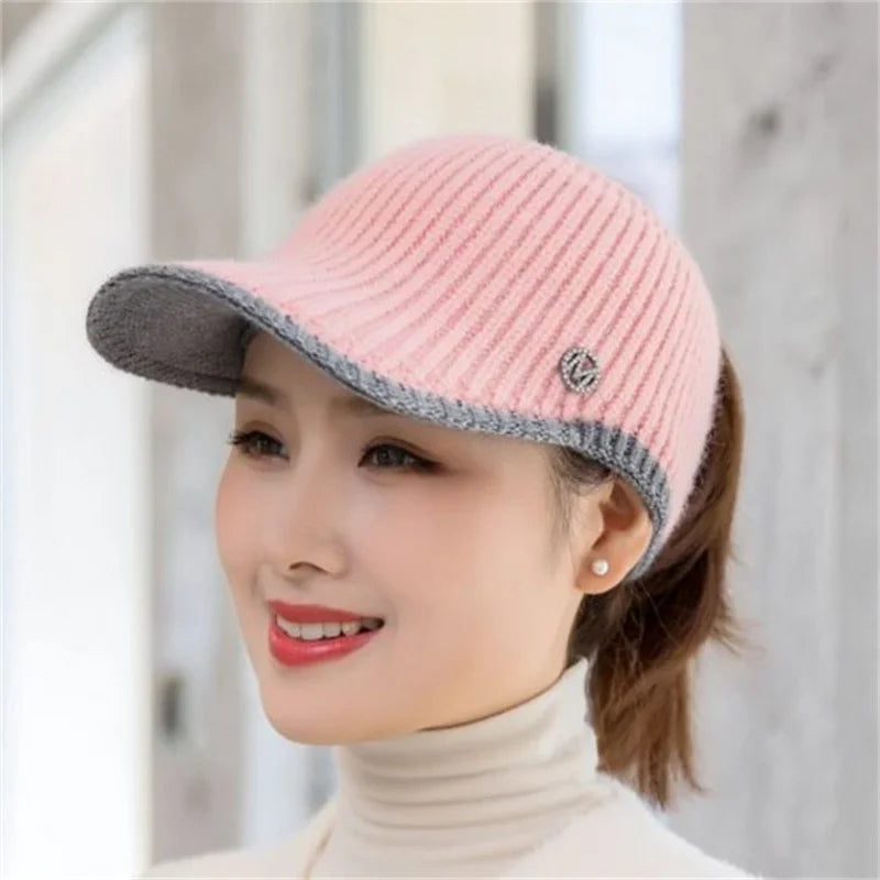 Women’s Sports Visor Hat – Autumn & Winter