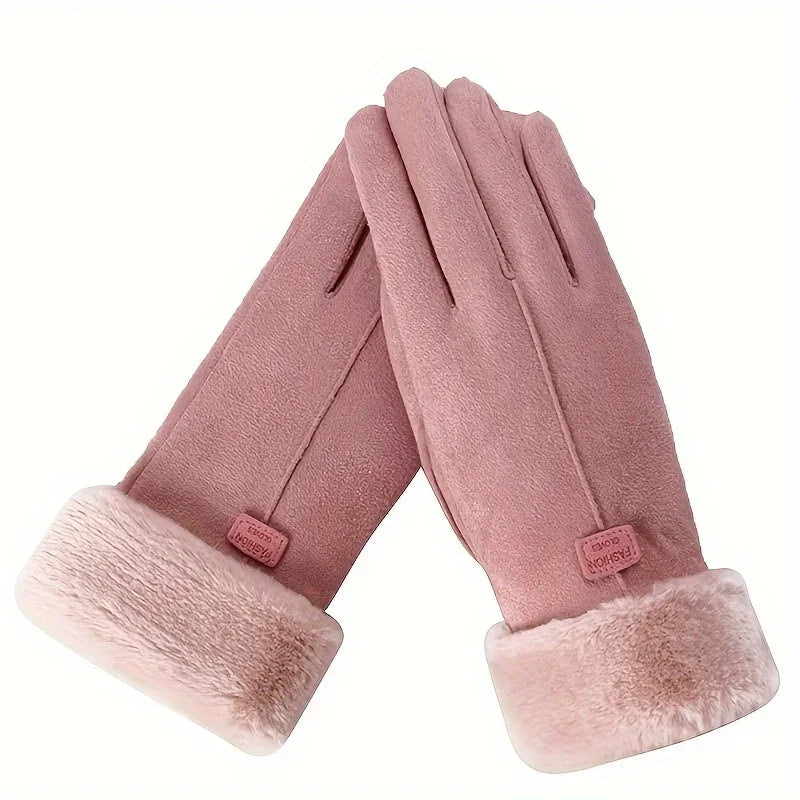 Women’s Plush Lined Winter Gloves