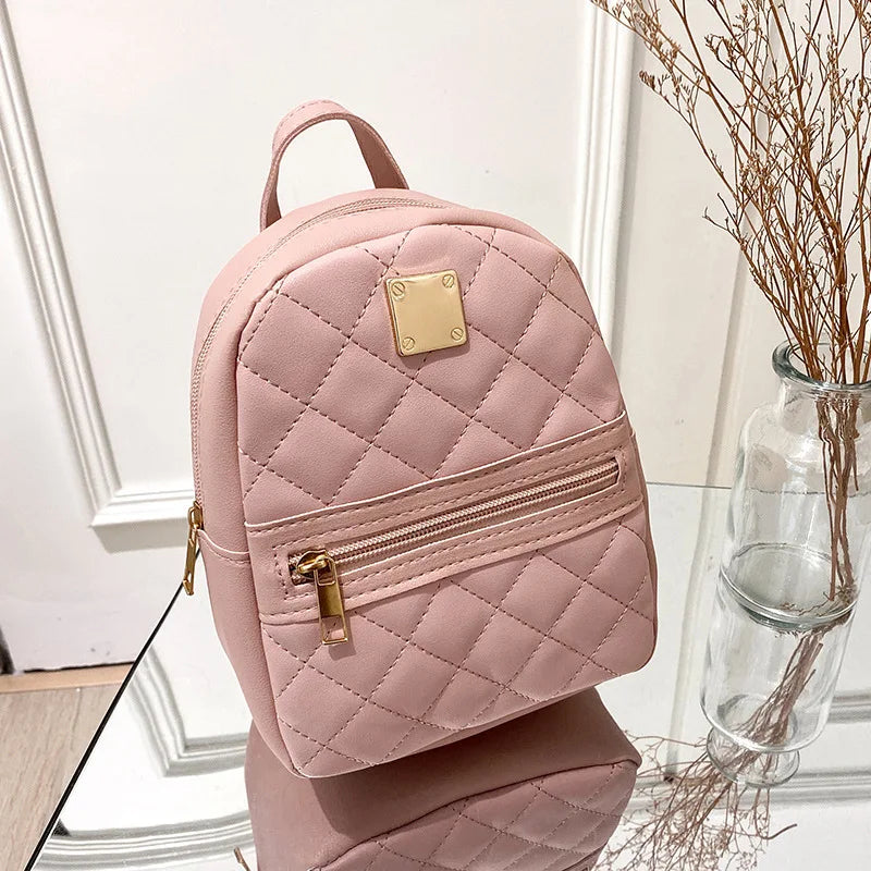 Women’s Small Shoulder Bag with Double Pocket