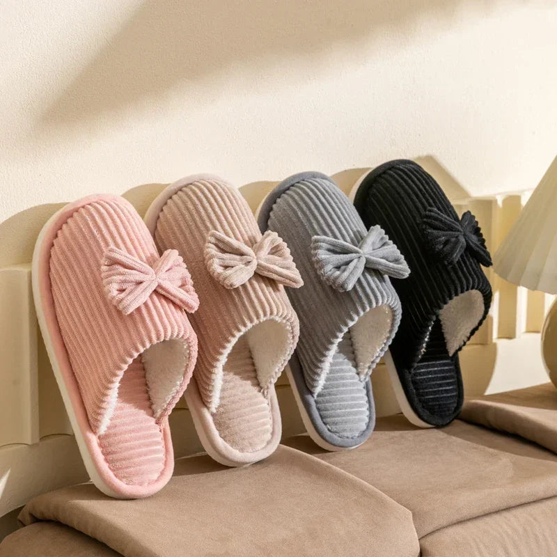 Fashion Women's Bow Slippers