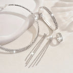 Rhinestone Jewellery Set