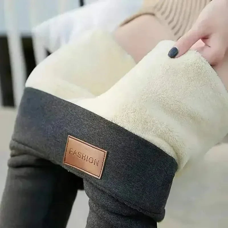 Women’s Fleece-Lined High Waist Winter Leggings