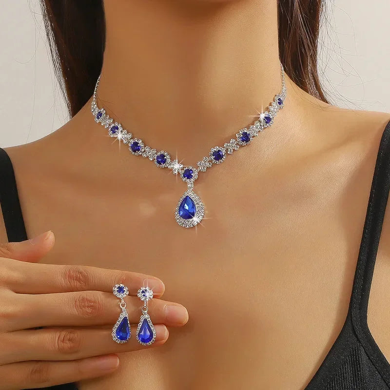 Elegant Choker Jewellery Set