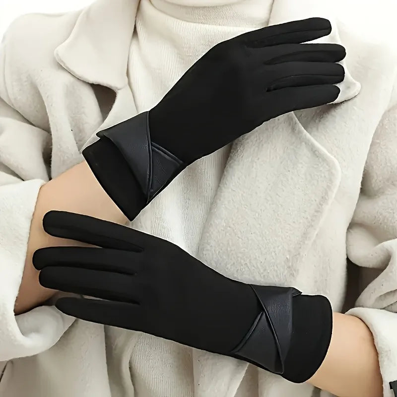 Ladies’ Elegant Winter Gloves