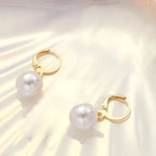 Round Pearl Jewellery Set – 2 Pieces