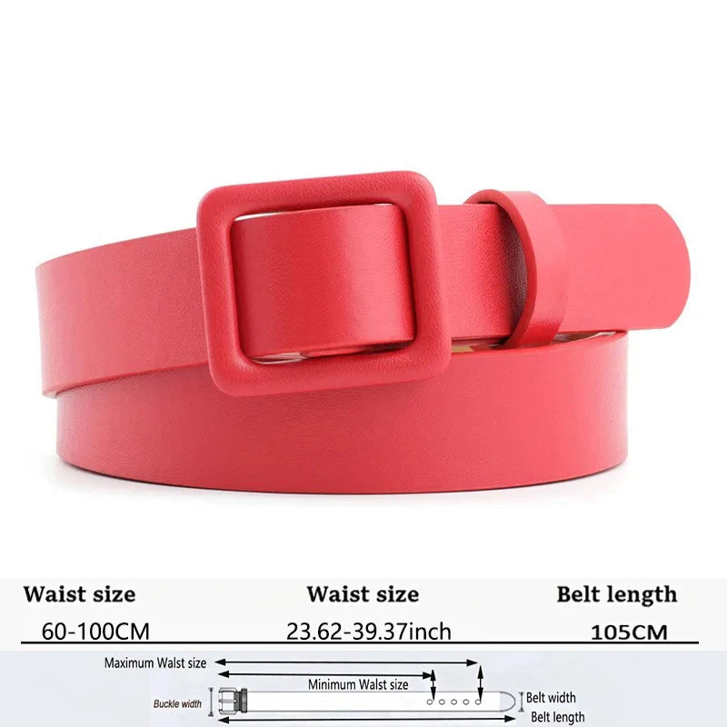 Women’s PU Leather Fashion Belt