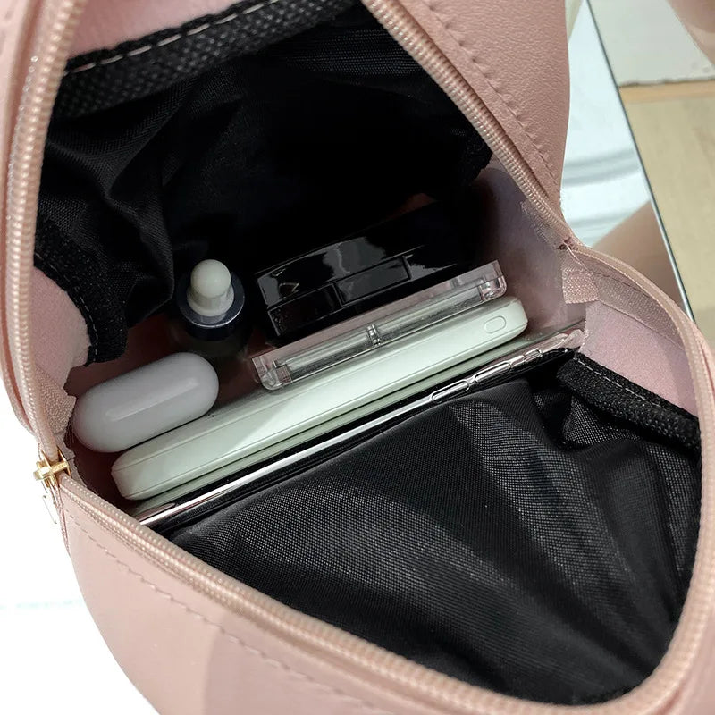 Women’s Small Shoulder Bag with Double Pocket