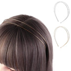 Alloy Double Ring Hair Bands