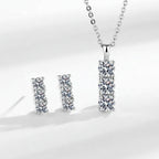 Silver Colour Jewellery Set