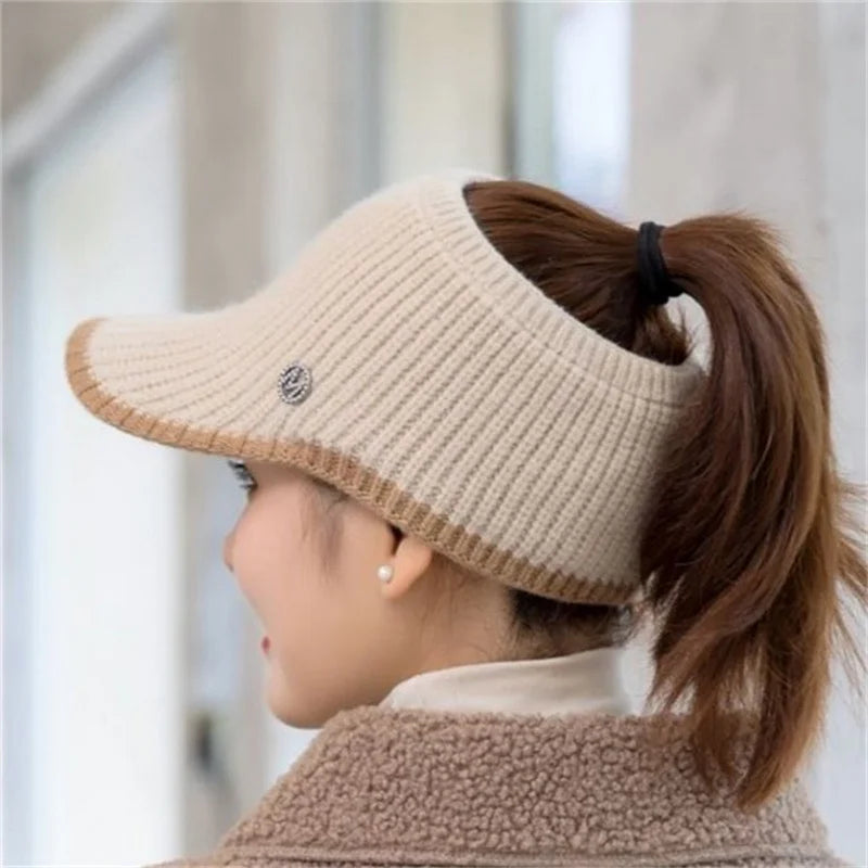 Women’s Sports Visor Hat – Autumn & Winter