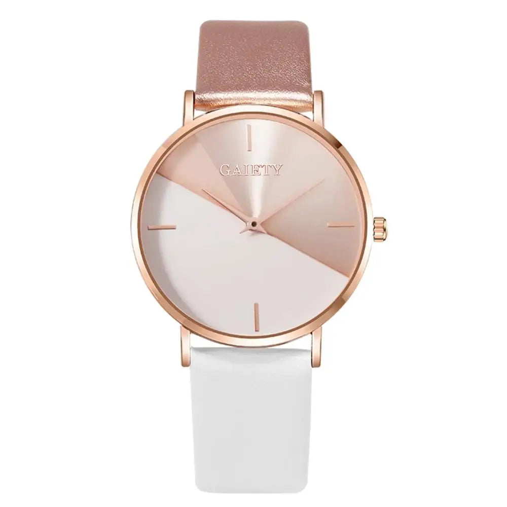 Women’s Classic Leather Strap Watch