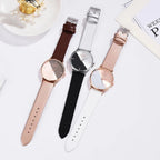 Women’s Classic Leather Strap Watch