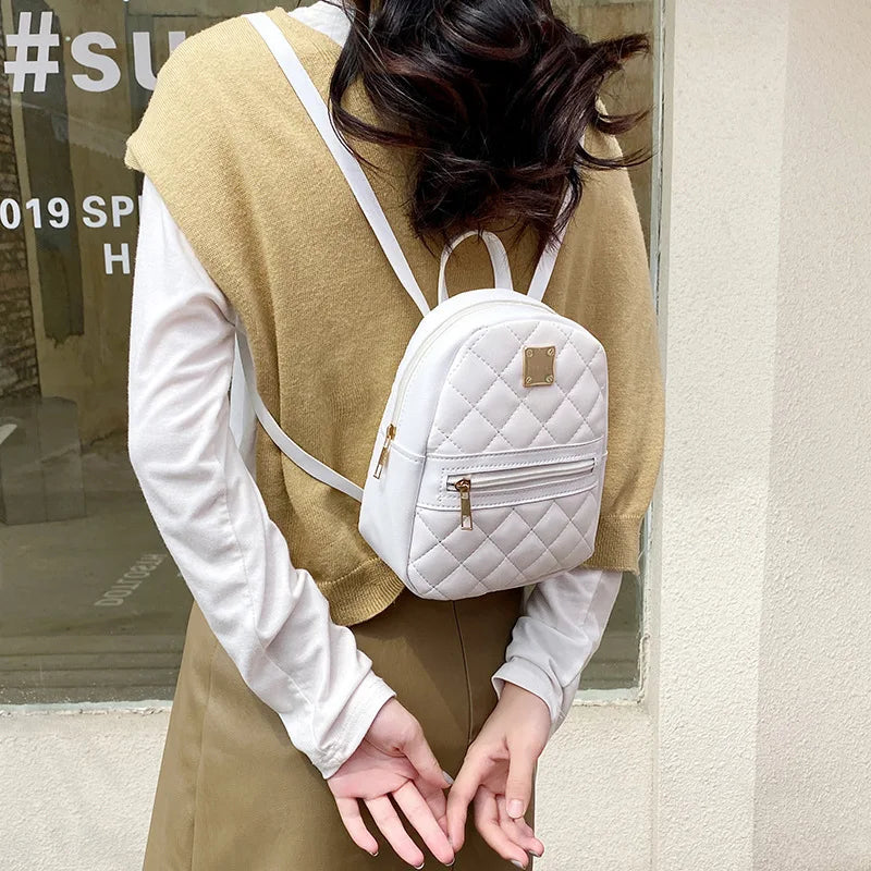 Women’s Small Shoulder Bag with Double Pocket