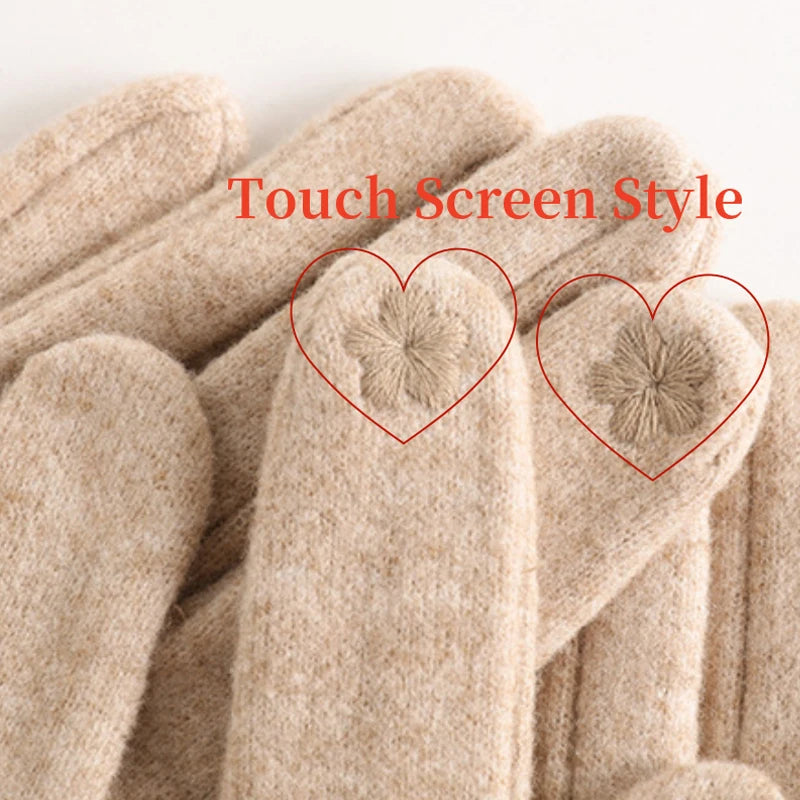 Women’s Winter Cashmere-Style Gloves