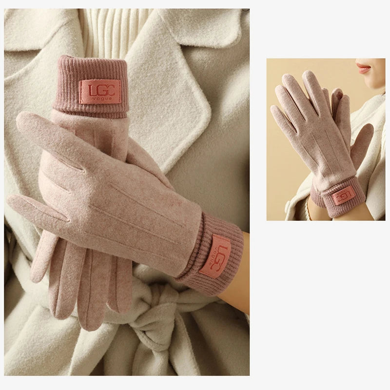 Women’s Winter Cashmere-Style Gloves