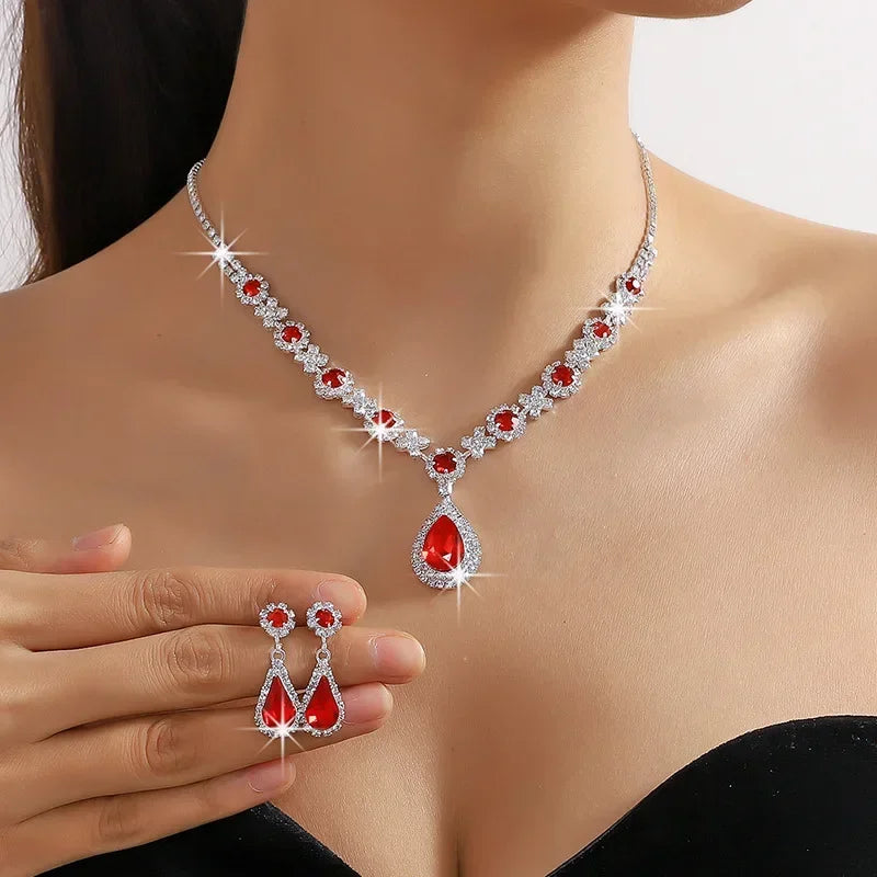 Elegant Choker Jewellery Set