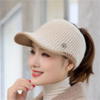 Women’s Sports Visor Hat – Autumn & Winter